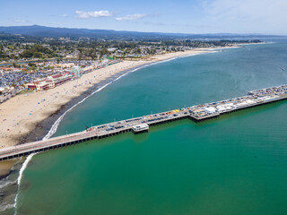 Santa Cruz, CA beach and board walk