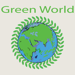 Beautiful Big Green World nature plant ecological