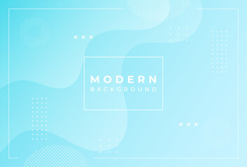 modern background . wave effetc. gradation blue , geometric, memphis style eps 10