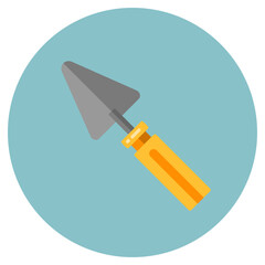 Service tools icon. Industry hand drawn flat collection. Industrial equipment