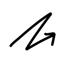 hand drawn arrow