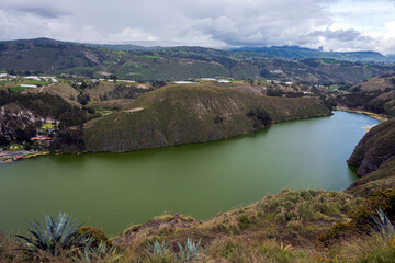 laguna de yambo en Ecuador 