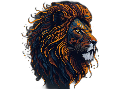 lions png, logo (t shirt printing, logo making, designing)