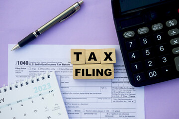 1040 us tax filing