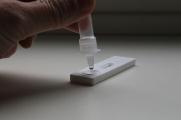 Corona Antigen Test, Schnelltest	