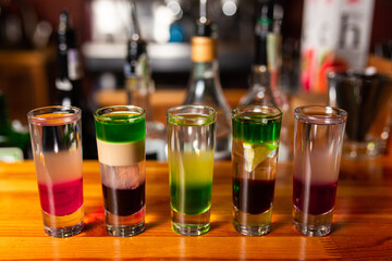 alcohol colourful cocktails 