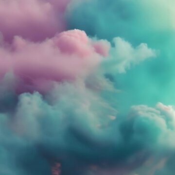 Teal top and pink