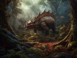 Long time ago - dinosaur