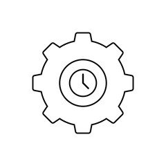 Production vector icon. Efficiency  illustration sign. Operational excellence logo. process symbol.