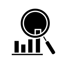 Finance icon vector. Analysis illustration sign. analytics symbol.