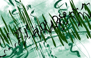 Abstract image for printing - digital painting  © neurostructure