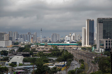 Fototapeta premium Zona Oeste da cidade de São Paulo, Brasil