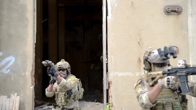 Special operations forces, Study geography and plan an attack on the enemy.