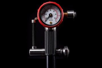 Tire air pressure gauge. Generative AI