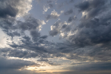 A stunning sunset view over a river