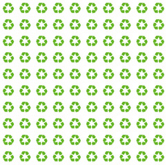 Recycle seamless pattern