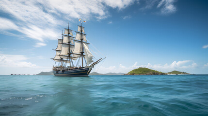 Beautiful Wide Boat 