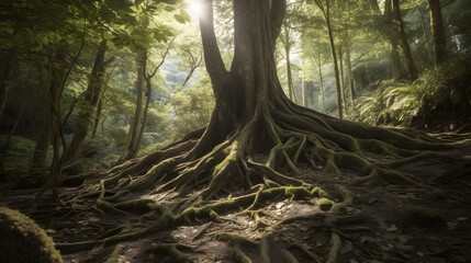 Fototapeta premium Beautiful Realistic Landscape