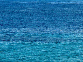 Wasseroberfläche des Meeres