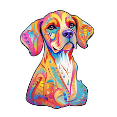 Colorful Dog