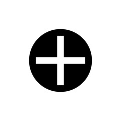 black solid arrows icon vector