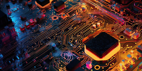 circuit board background