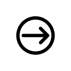 black solid arrows icon vector