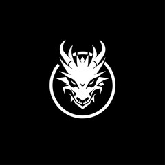 Dragon - High Quality Vector Logo - Vector illustration ideal for T-shirt graphic