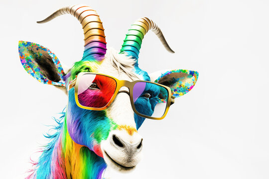 Goat 2024 horn glasses