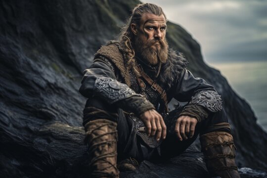 AI generated viking warrior