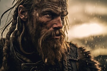 AI generated viking warrior