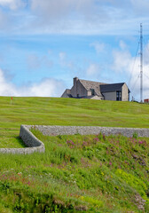 Obraz premium View of Bressay Island, from Lerwick - Scotland