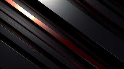 Obraz premium Abstract black background with a red striped background
