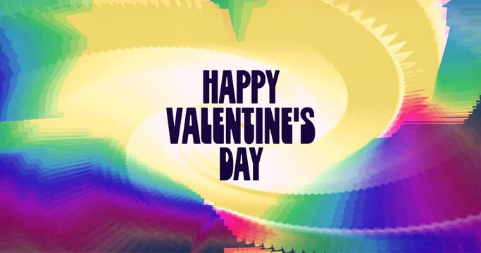 Happy Valentine's Day 4k Loop. Stand Out from the Crowd: Boost Your Project with Eye-Catching Motion Graphics.