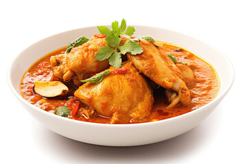 Fototapeta premium Chicken curry - ai generated