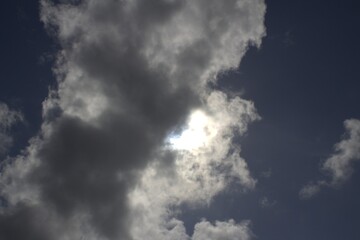 clouds in the sky