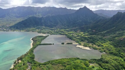 Kualoa Regional Park in Hawaii