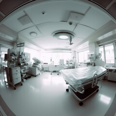 hospital bed ai generated