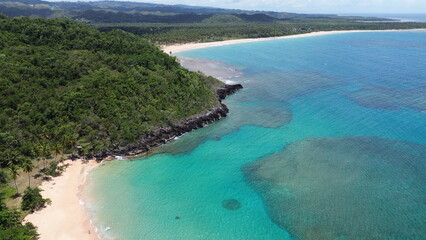 Playa Moron el Limon de Samana, beach in Dominican Republic