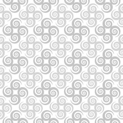 monochrome spiral seamless pattern background