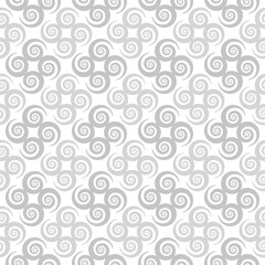 monochrome spiral seamless pattern background