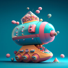 Candy Spaceship