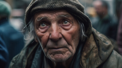 Obraz premium portrait of an old man