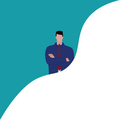 business people present goals investments results profits losses responsibilities