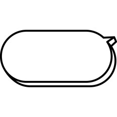 둥글고 큰 말풍선