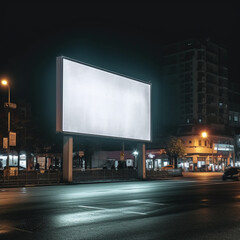 street billboard mockup to display your product or photo - obrazy, fototapety, plakaty