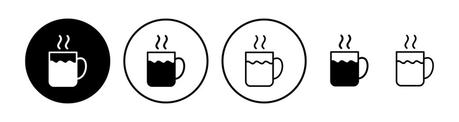 Cup coffee icon vector. coffee cup icon. mug