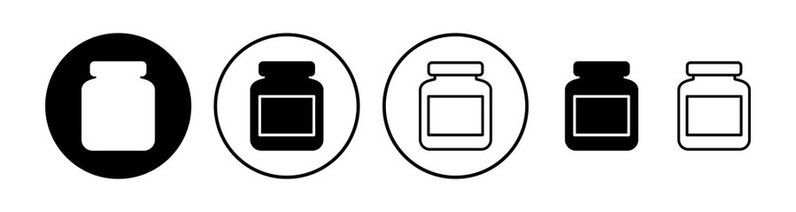 bottle icon vector. bottle icon in trendy flat design