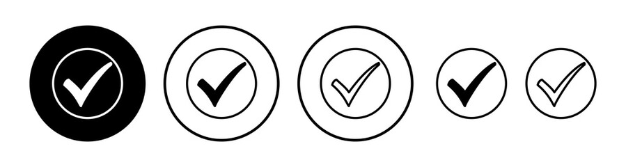 Approved icon vector. Approved or Certified Medal Icon