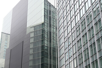 modern office buildings